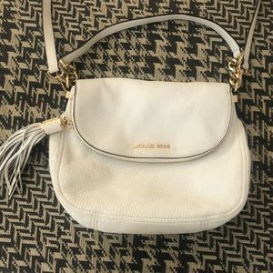 Michael Kors White Crossbody Bag